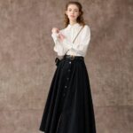 Vintage Midi Skirt