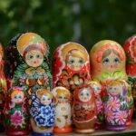 Vintage Matryoshka Nesting Dolls