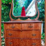 Vintage Solid Maple Dresser