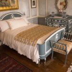 Vintage Sleigh Bed