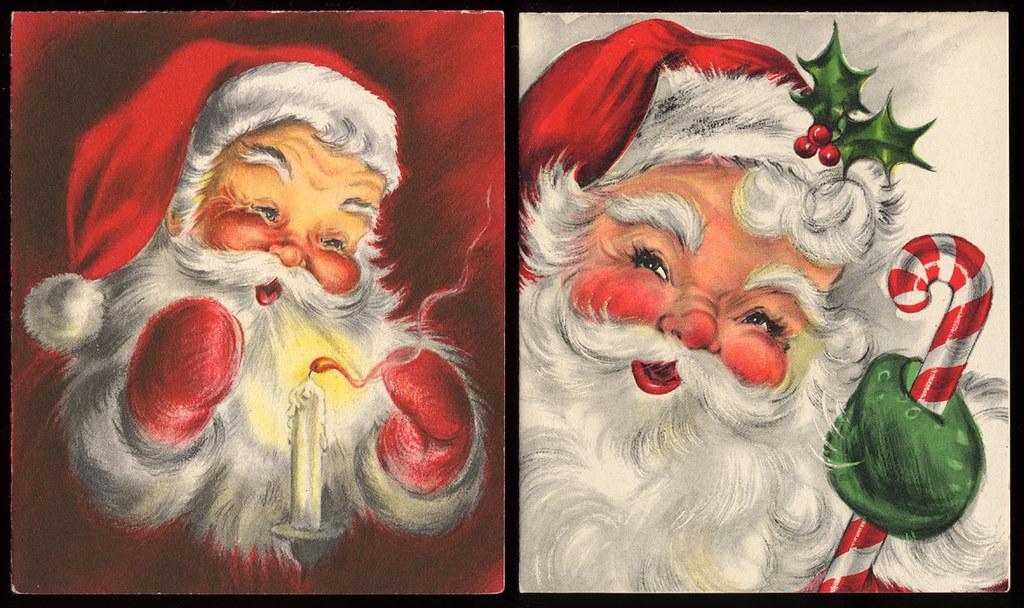 Vintage Santa Printables